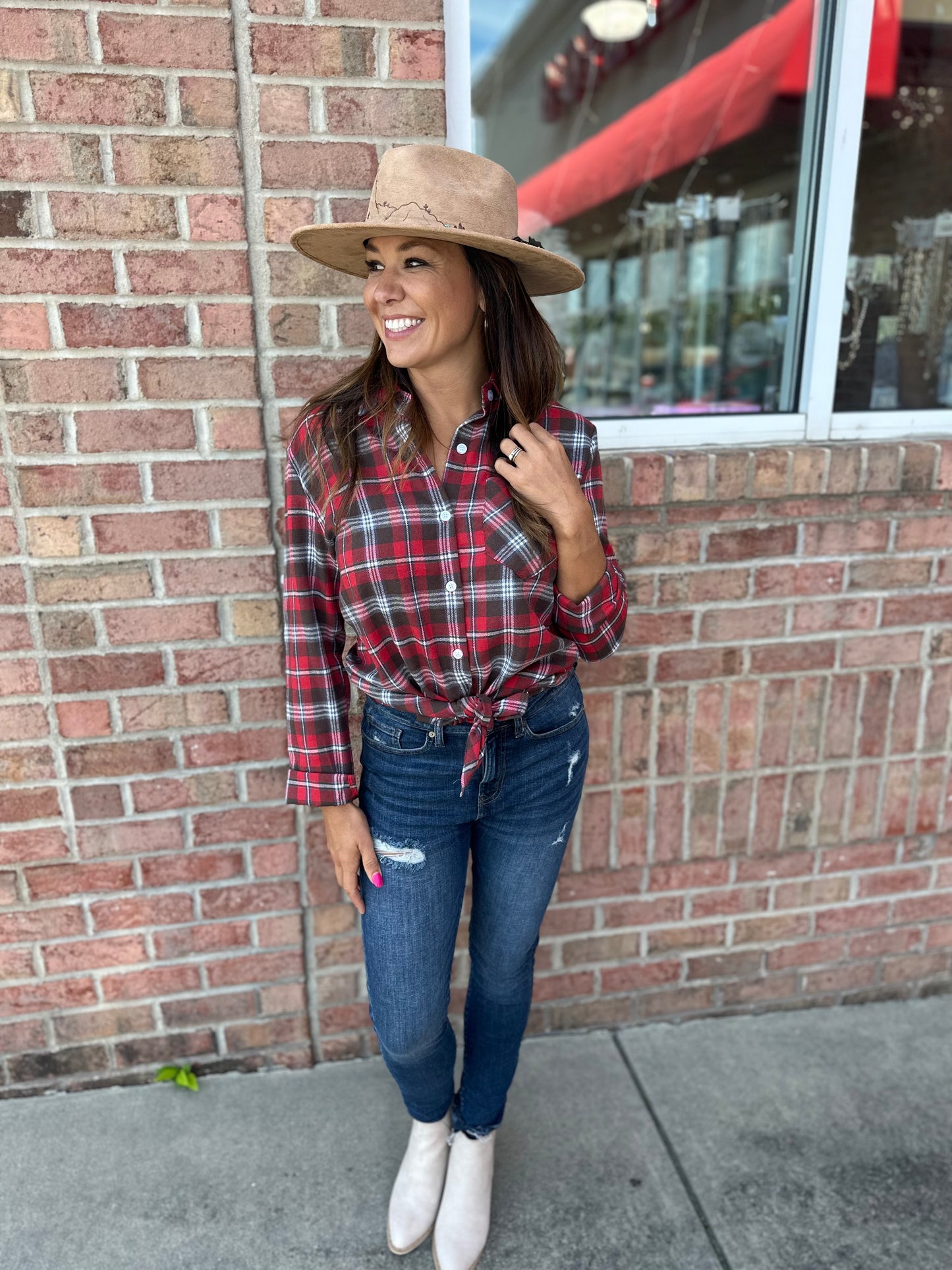 Hot Cider & Hayrides Flannel