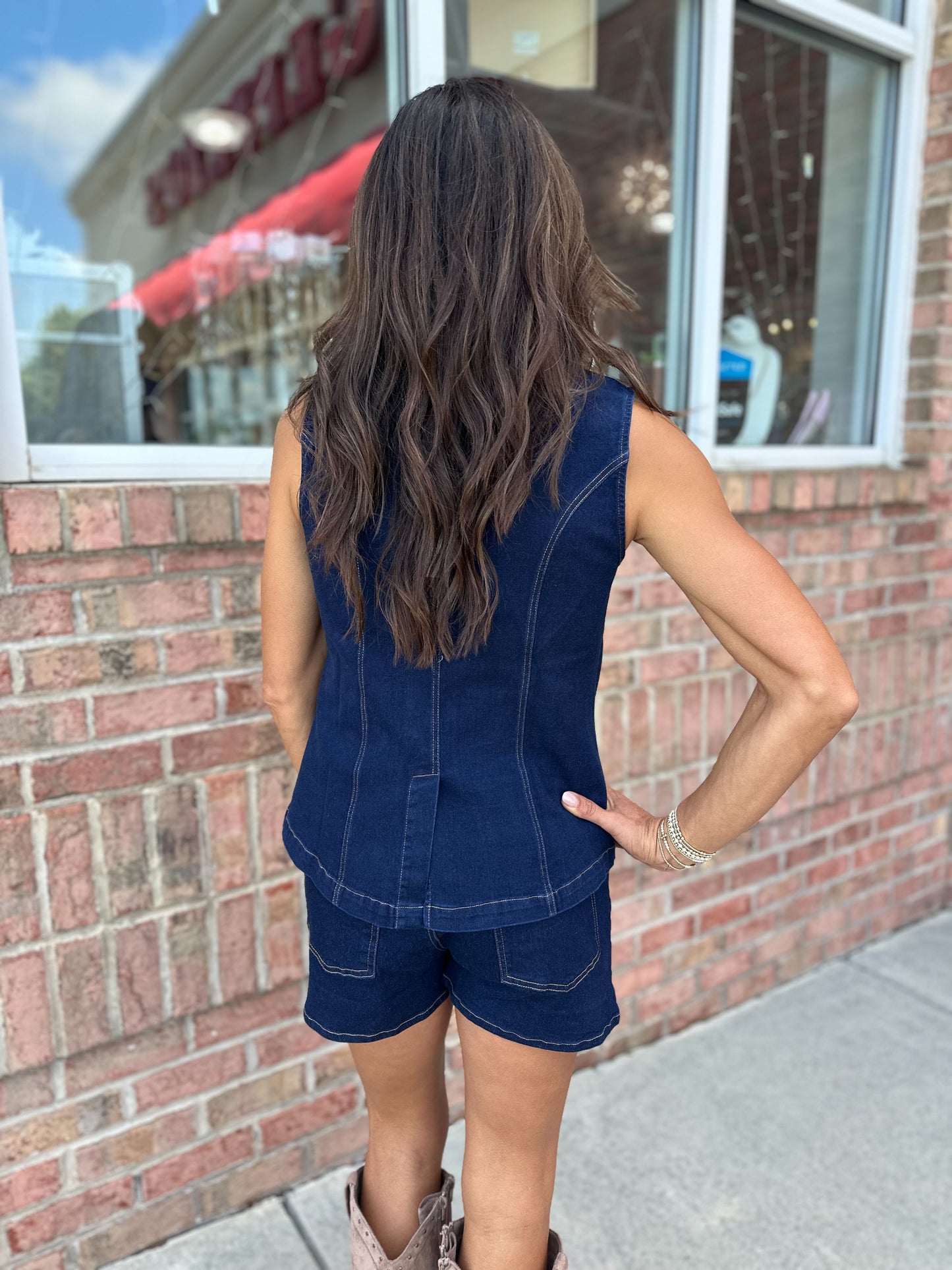 On My Terms Blazer Vest