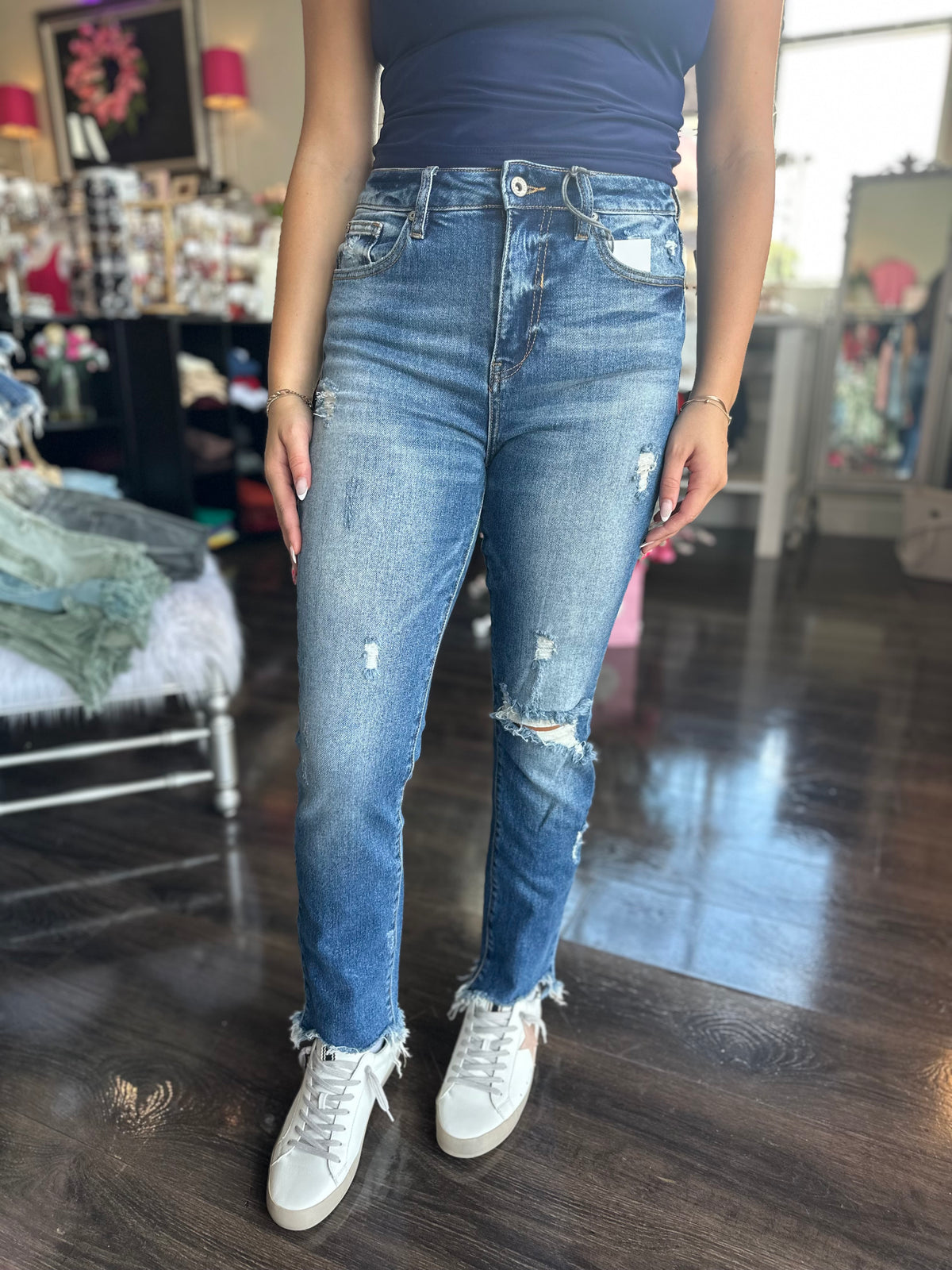 The Gwen High Rise Relaxed Skinny