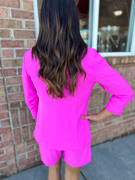 Skies Are Blue Blazer/Short Set