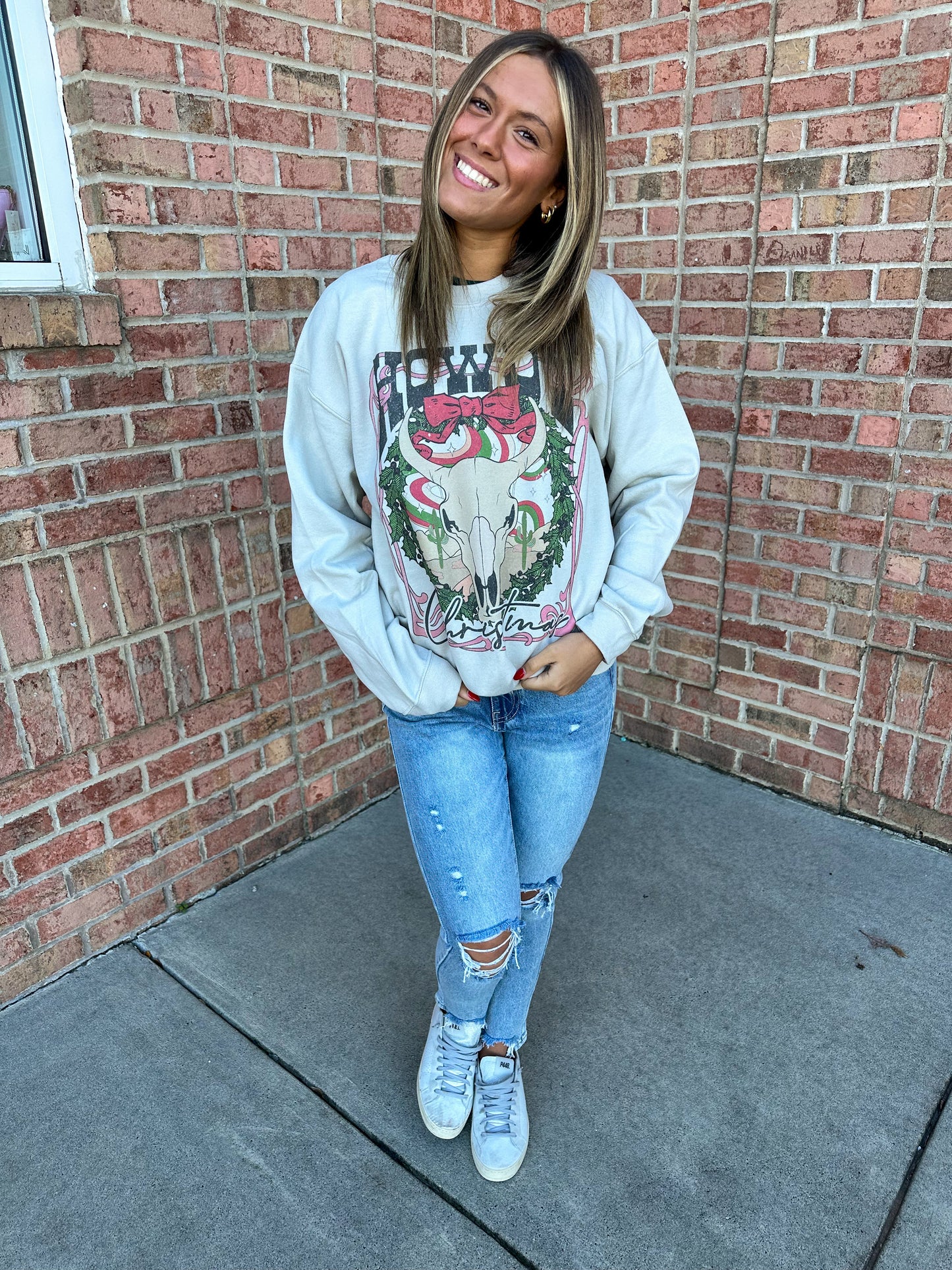 Howdy Christmas Sweatshirt