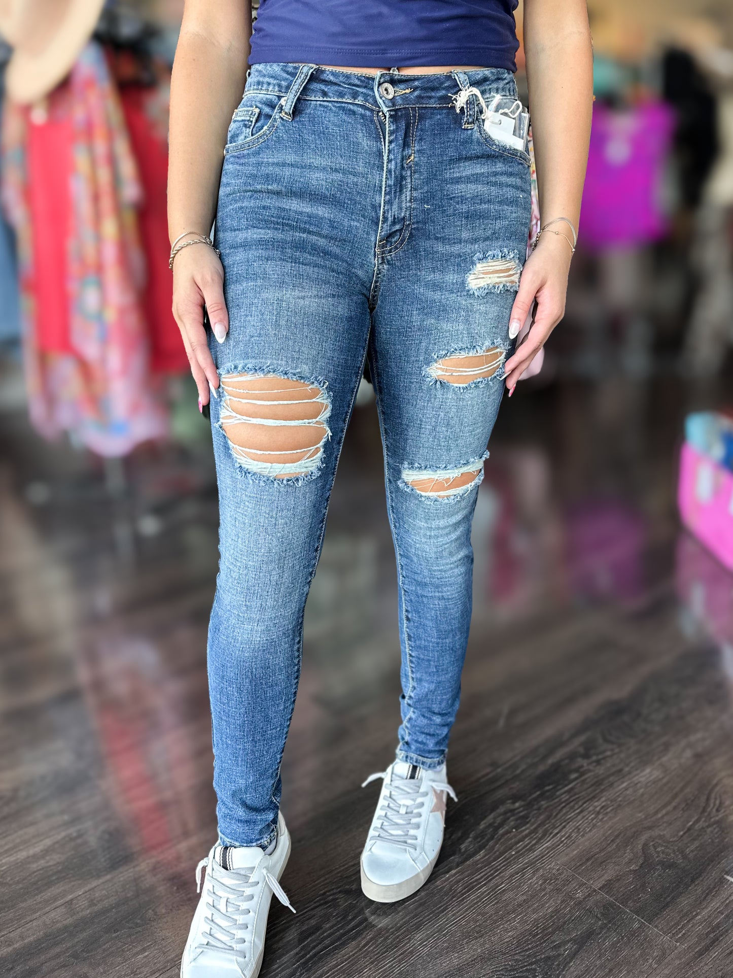 The Brynn Mid Rise Jeans