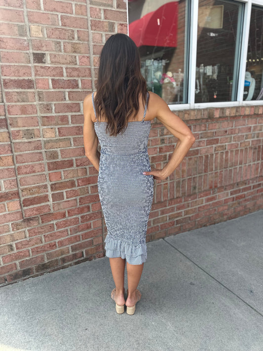 Run The Room Midi Dress