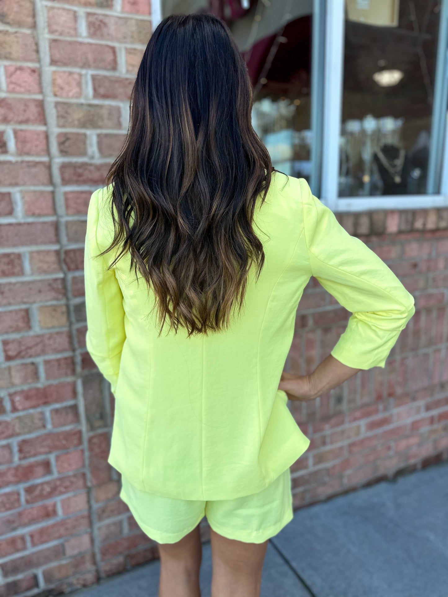 Skies Are Blue Blazer/Short Set