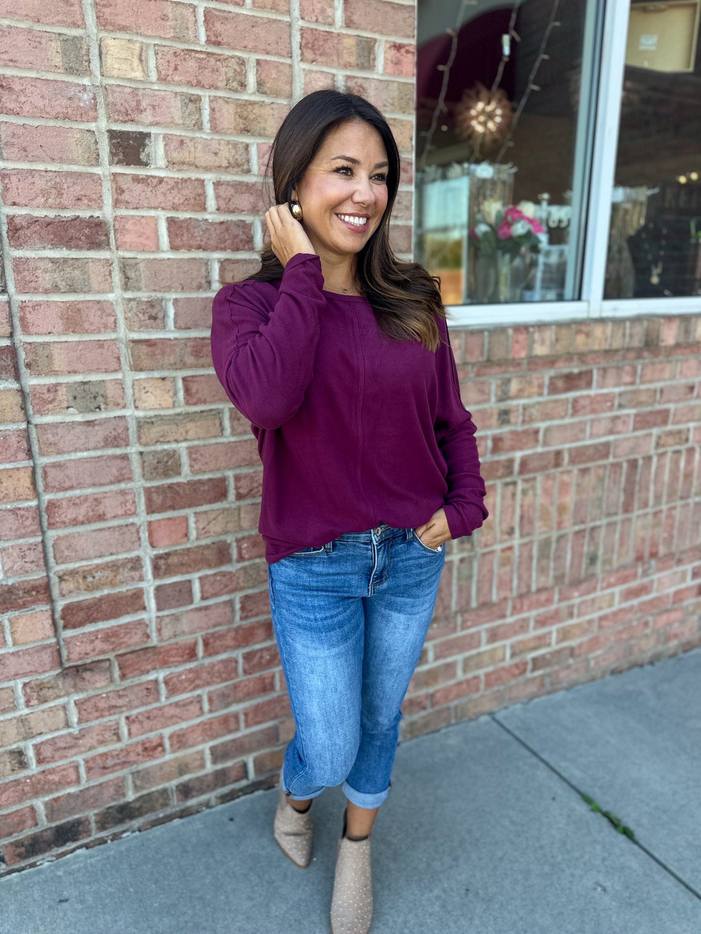 Dolman Butter Knit Top