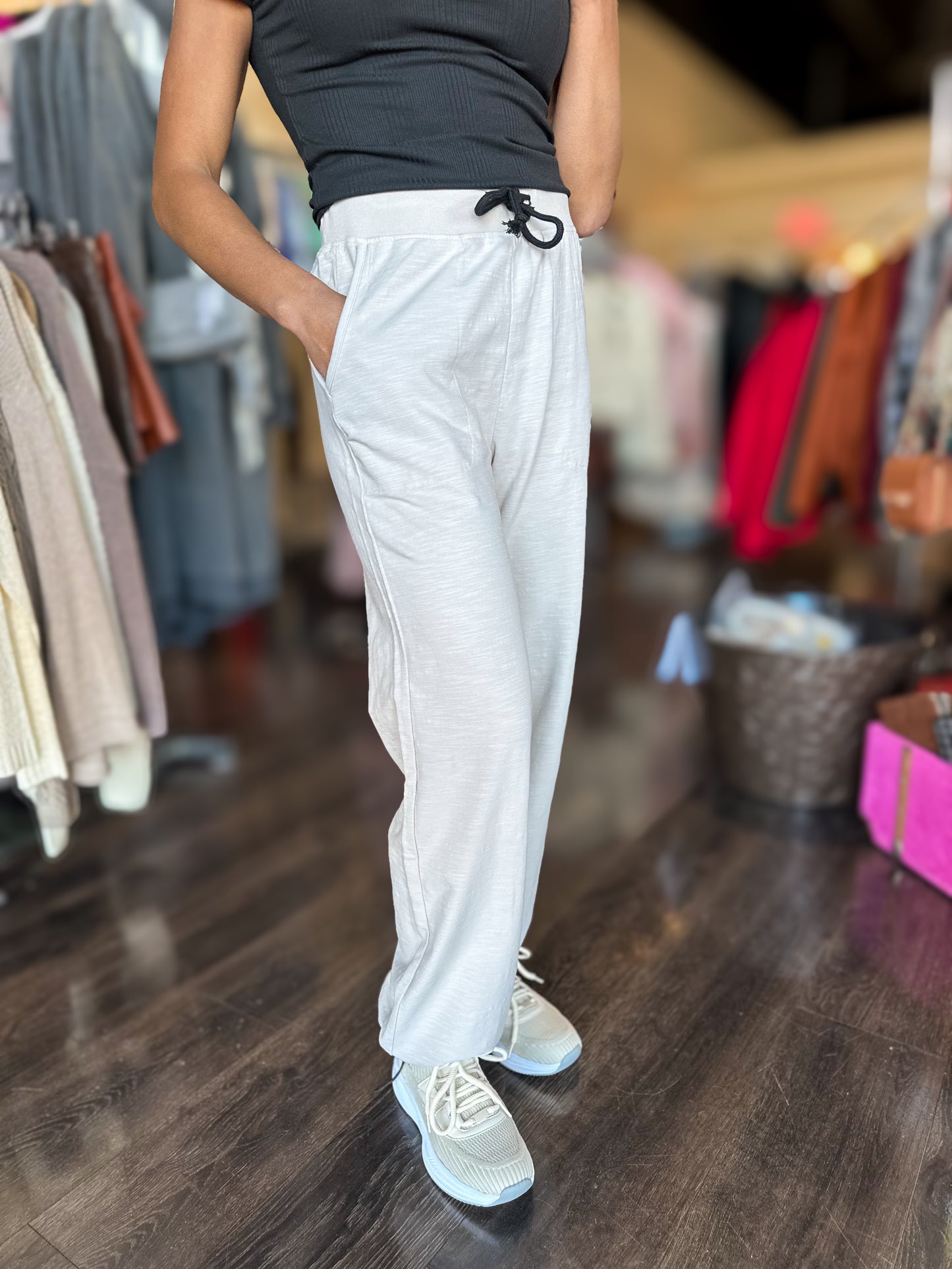 Hey Cutie Slub Ankle Pant