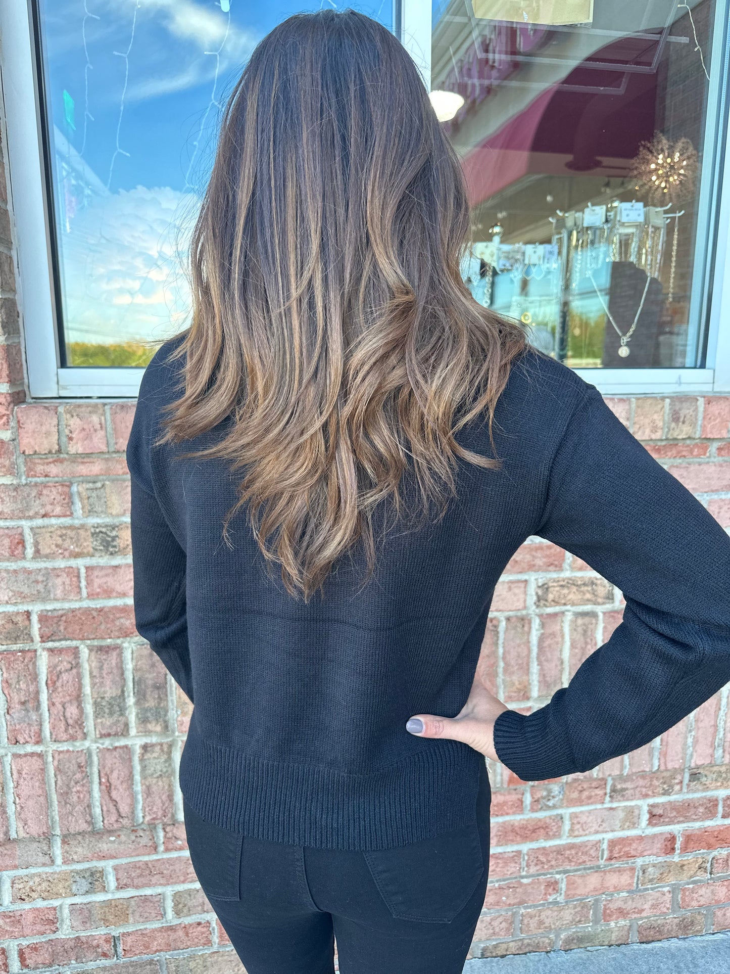 The Leda Pearl Sweater