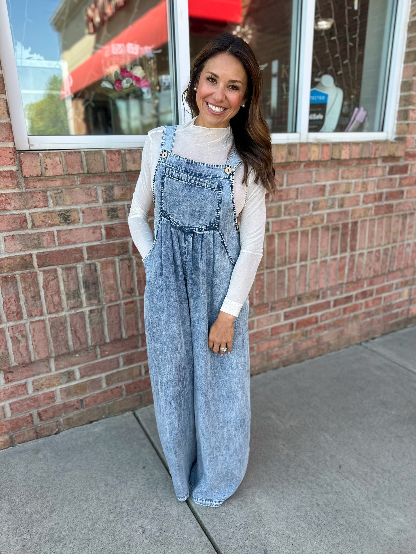 Darling Diva Denim Overalls