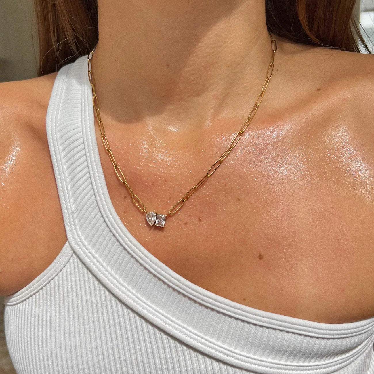 Ellie Vail - Cecilia Toi et Moi Necklace