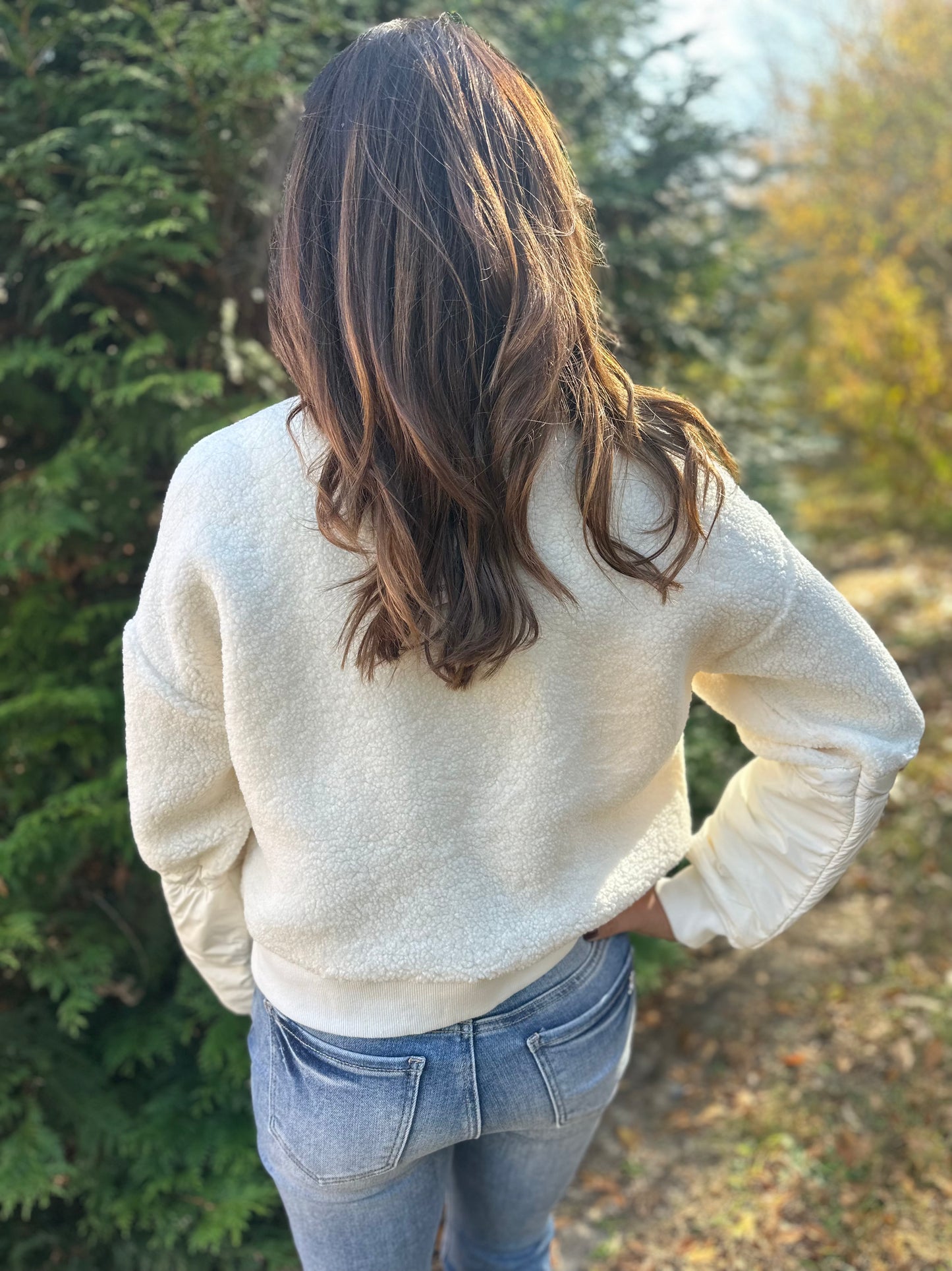 Cold As Ice Fuzzy Sweater