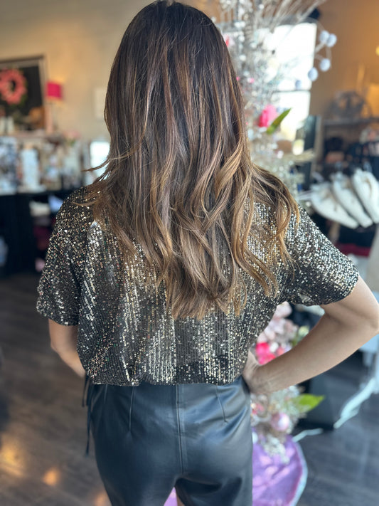 Popstar Sequin Top