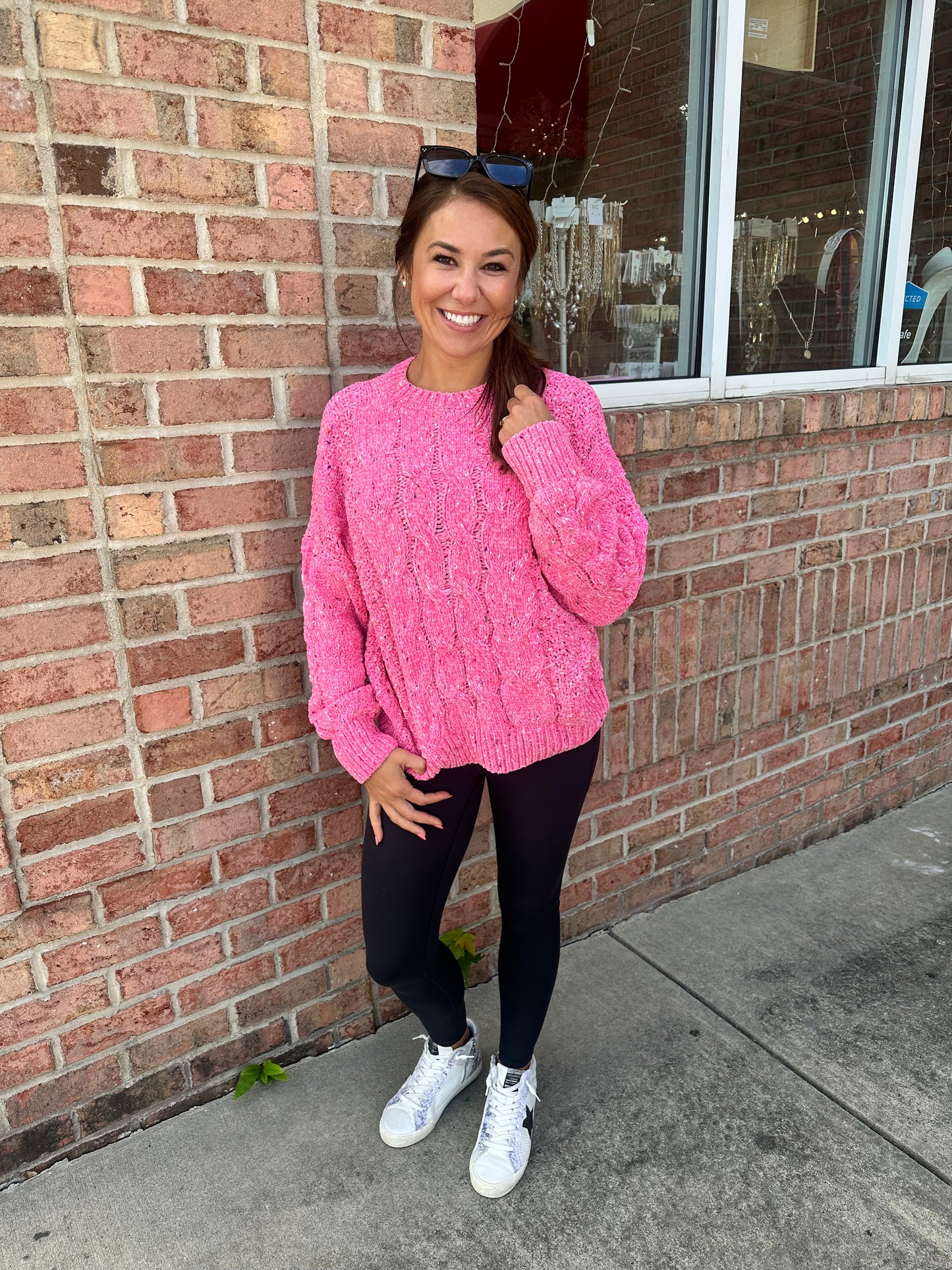 Pure Pink Charm Sweater