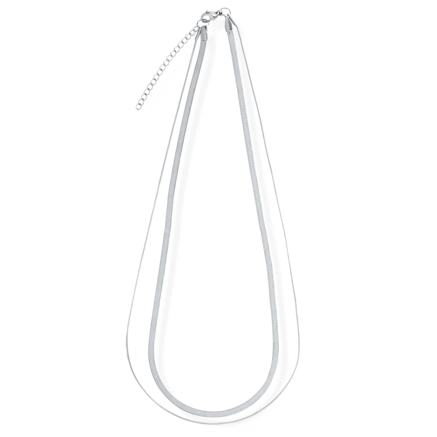 Ellie Vail Cassia Double Chain Necklace