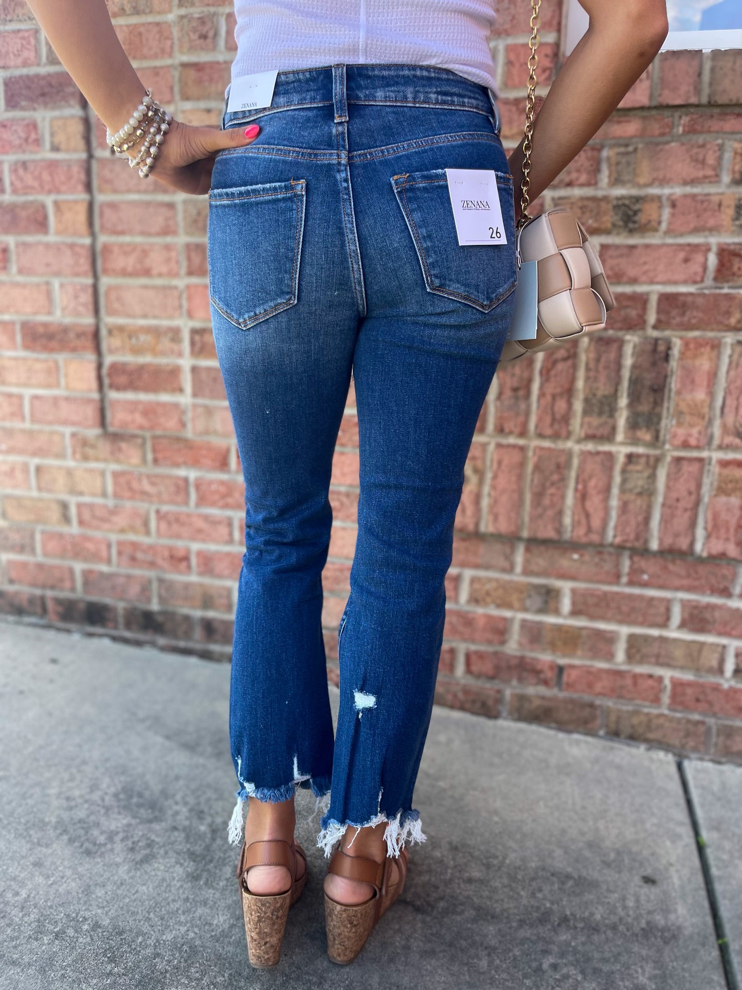 The Kaylee Cropped Bootcut