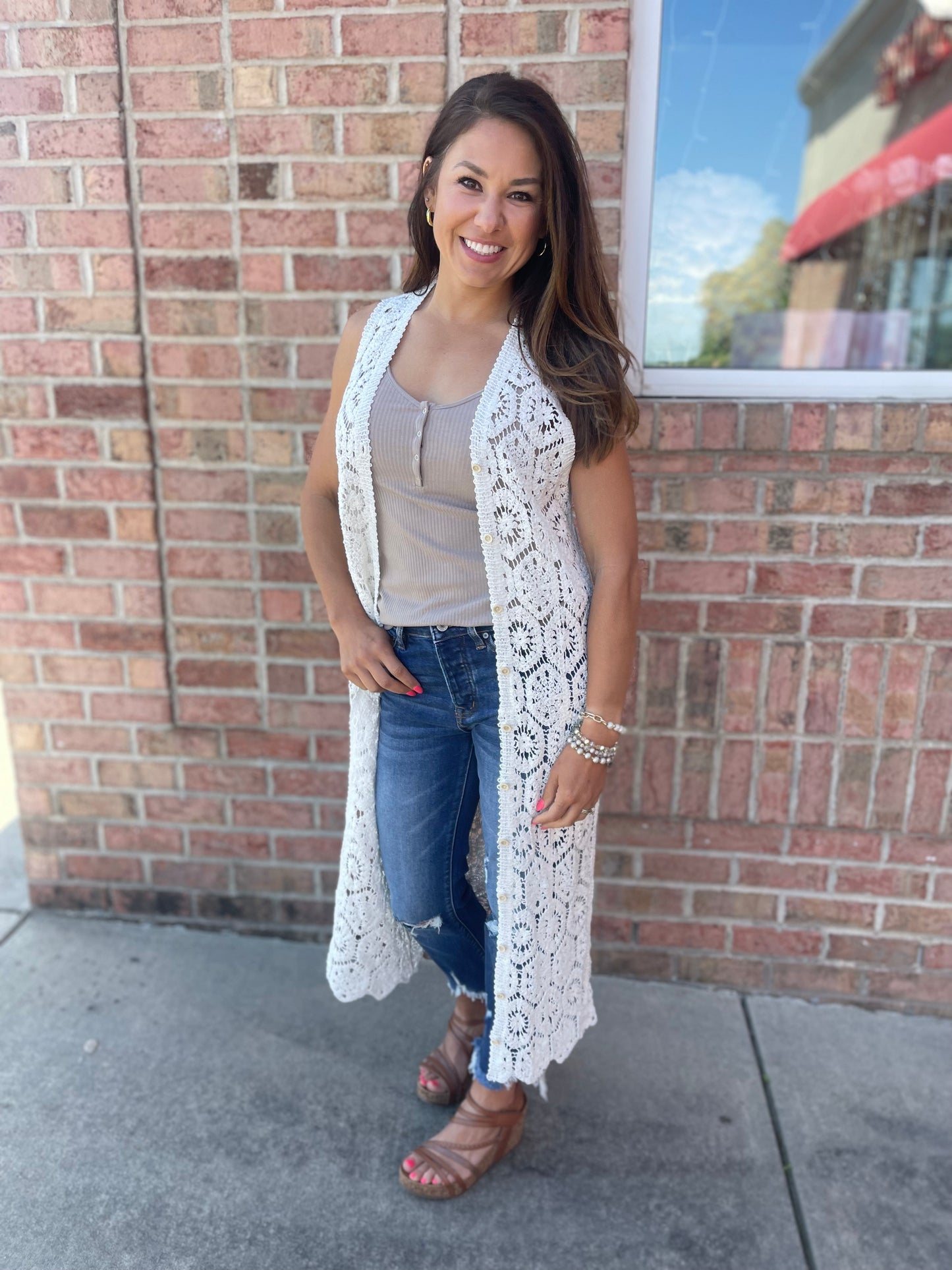 Dreamers Lace Vest