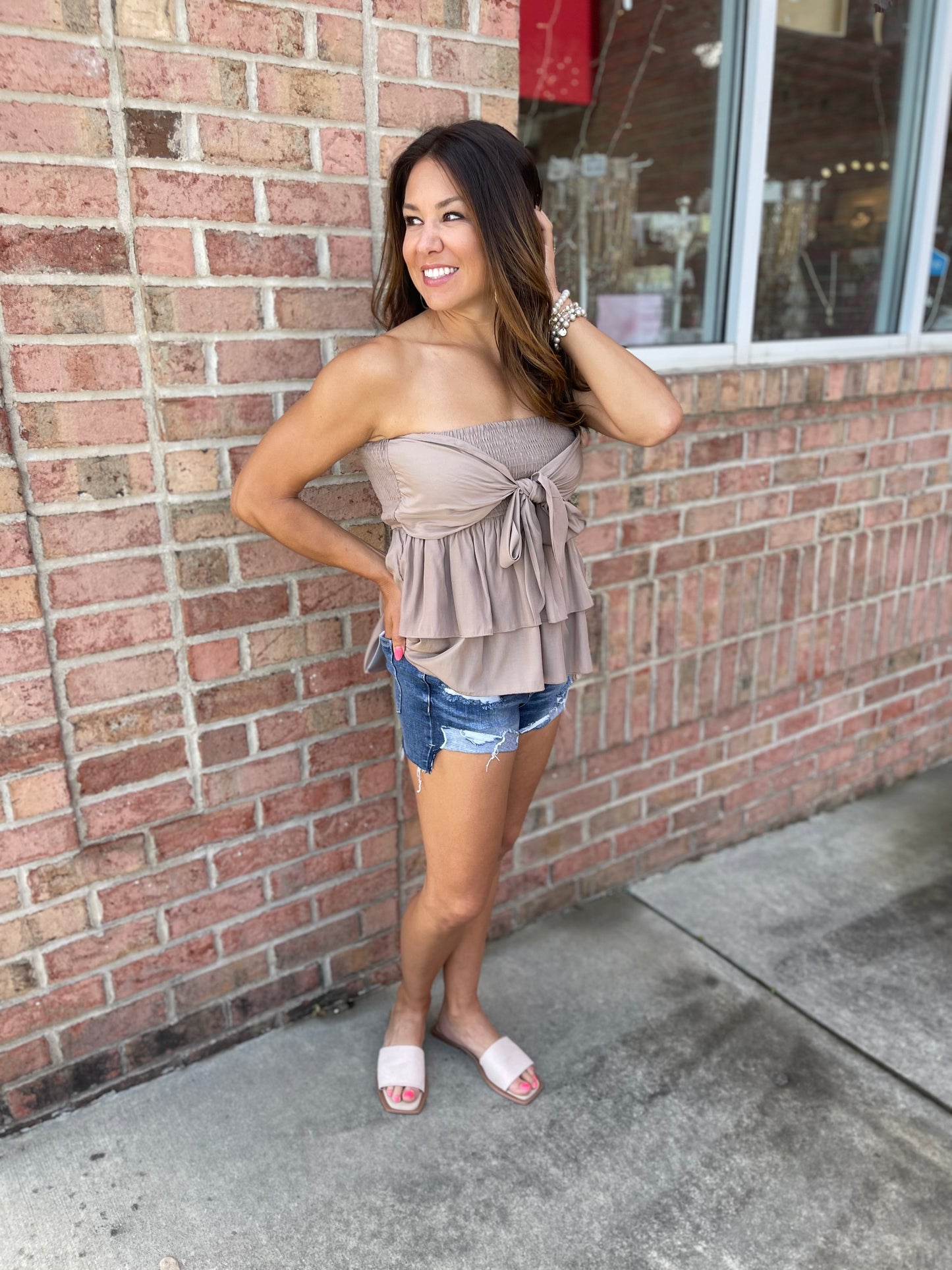 Sure To Please Top/Skirt