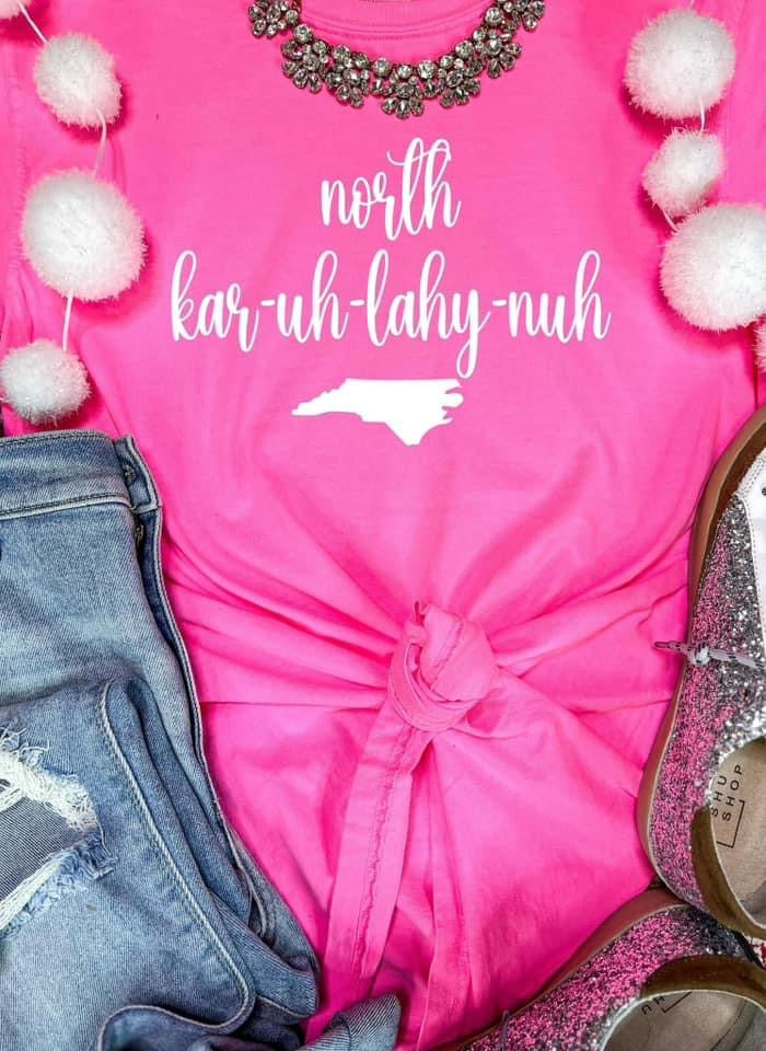 North Kar-uh-lahy-nuh Shirts