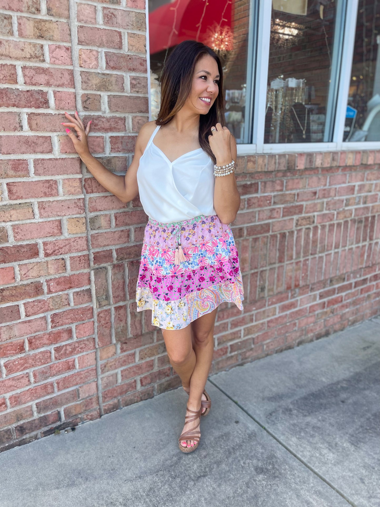 In The Flower Patch Skirt