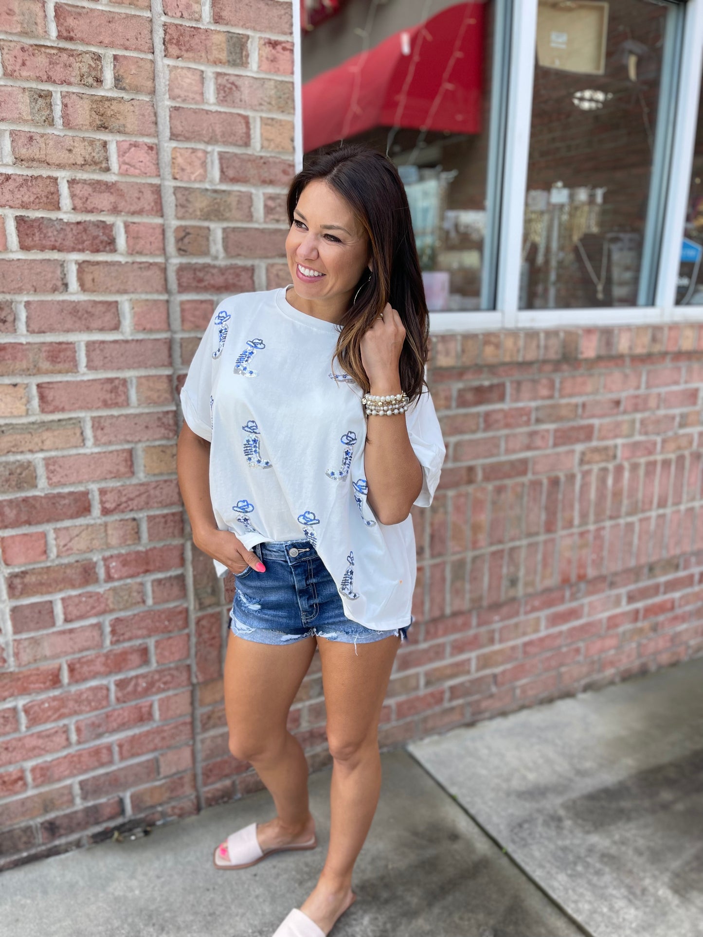 Hello Cowboy Top