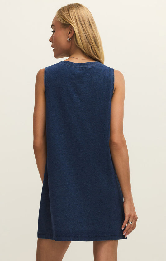 Z Supply Solane Denim Mini Dress