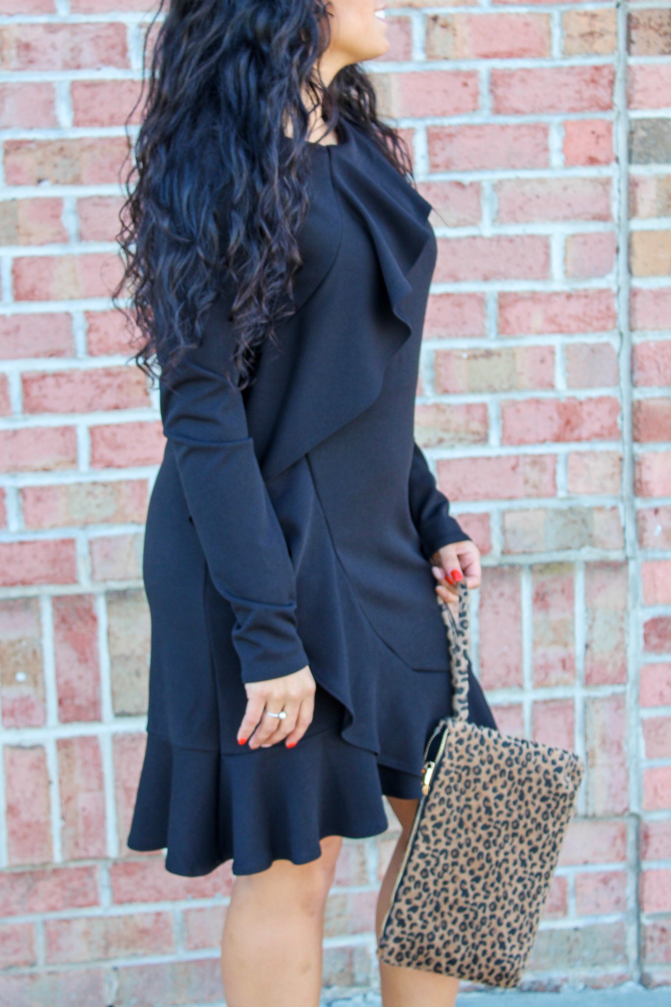 You Give Me Joy Dress (Black)