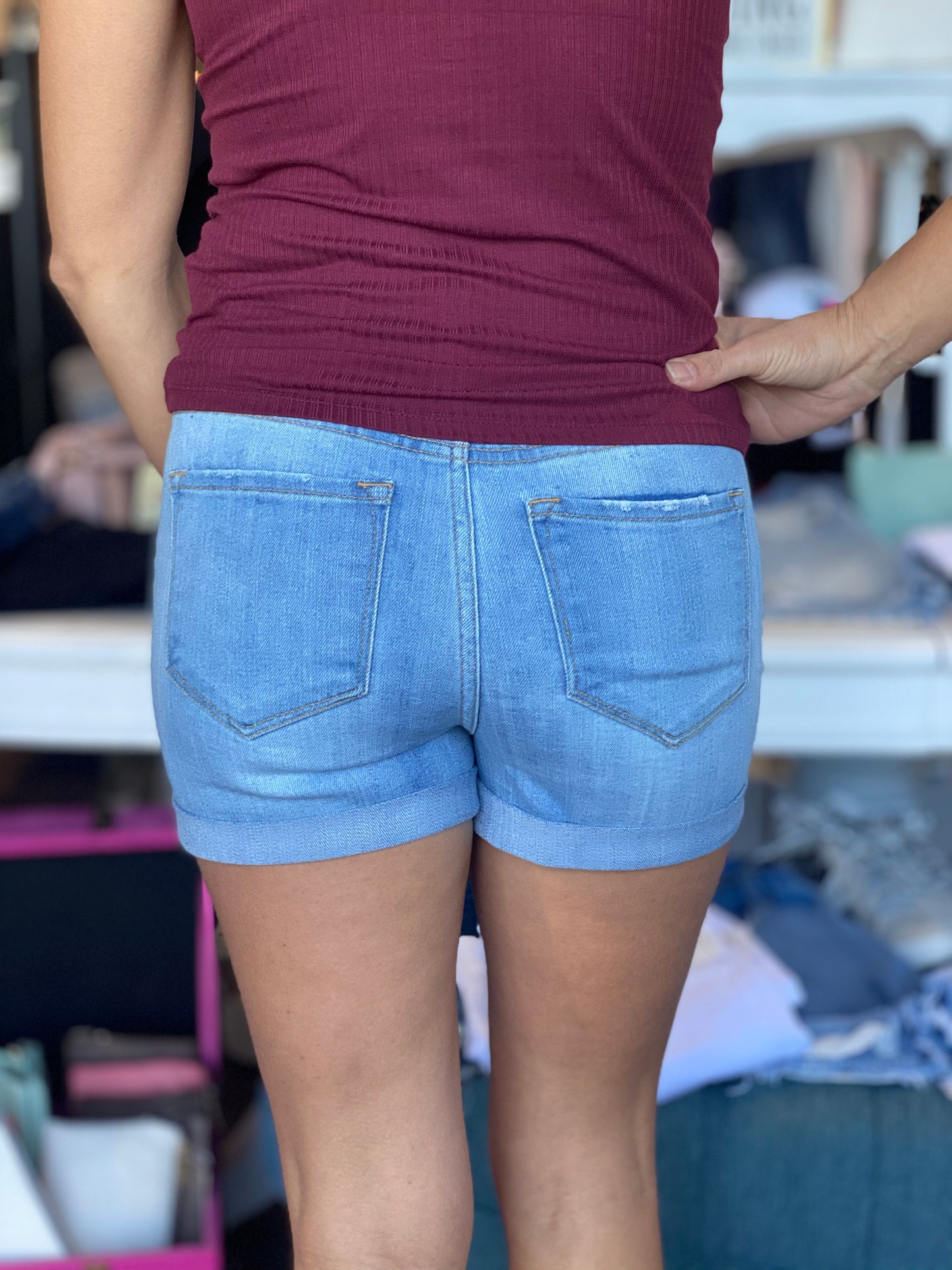 Hazel High Rise Shorts