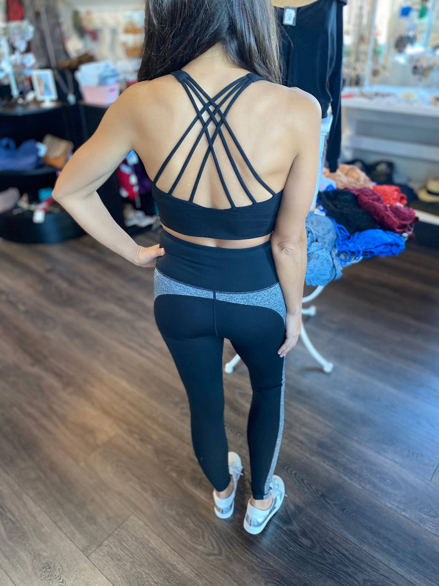 Strappy Criss Cross Back Bralette