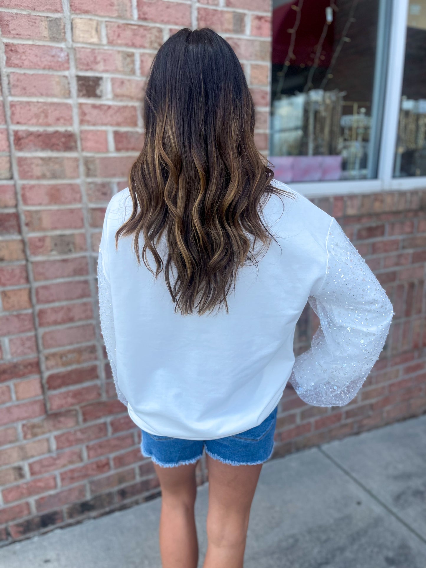 Pearls & Sparkle Sweatshirt