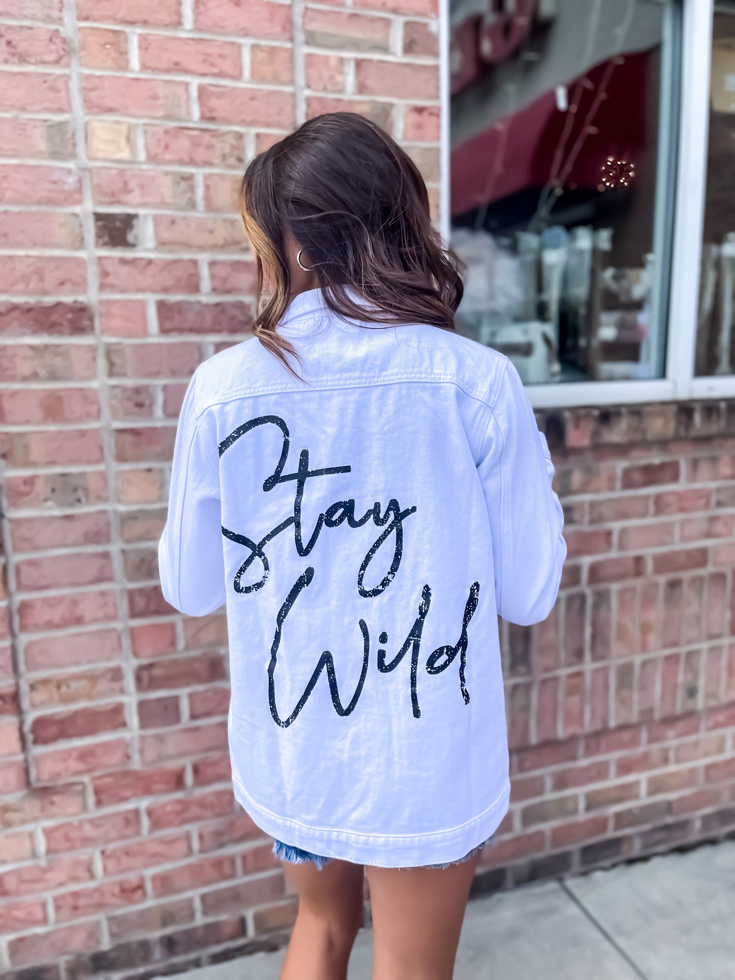 Stay Wild Denim Jacket