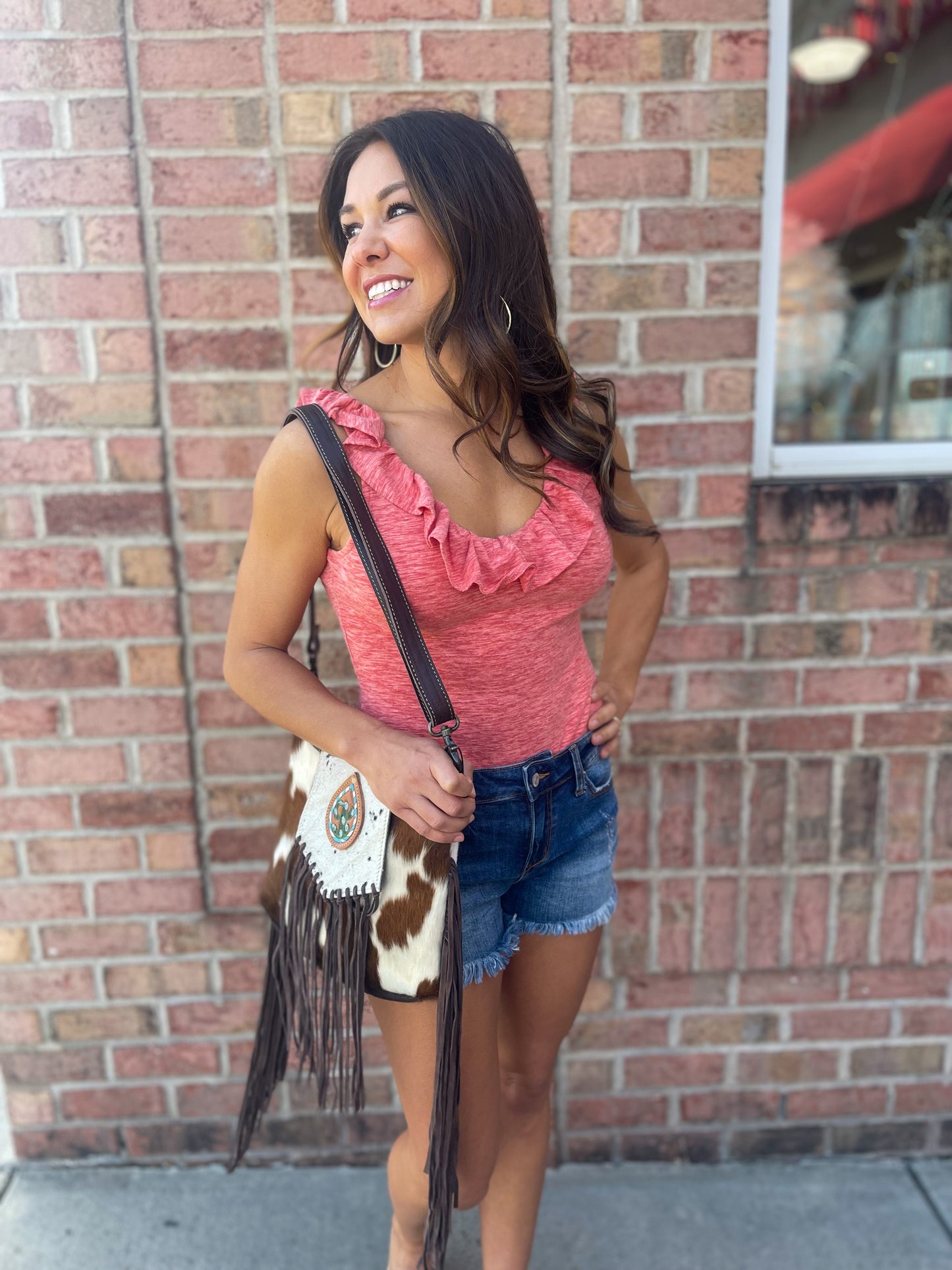Live Your Dream Ruffle Bodysuit