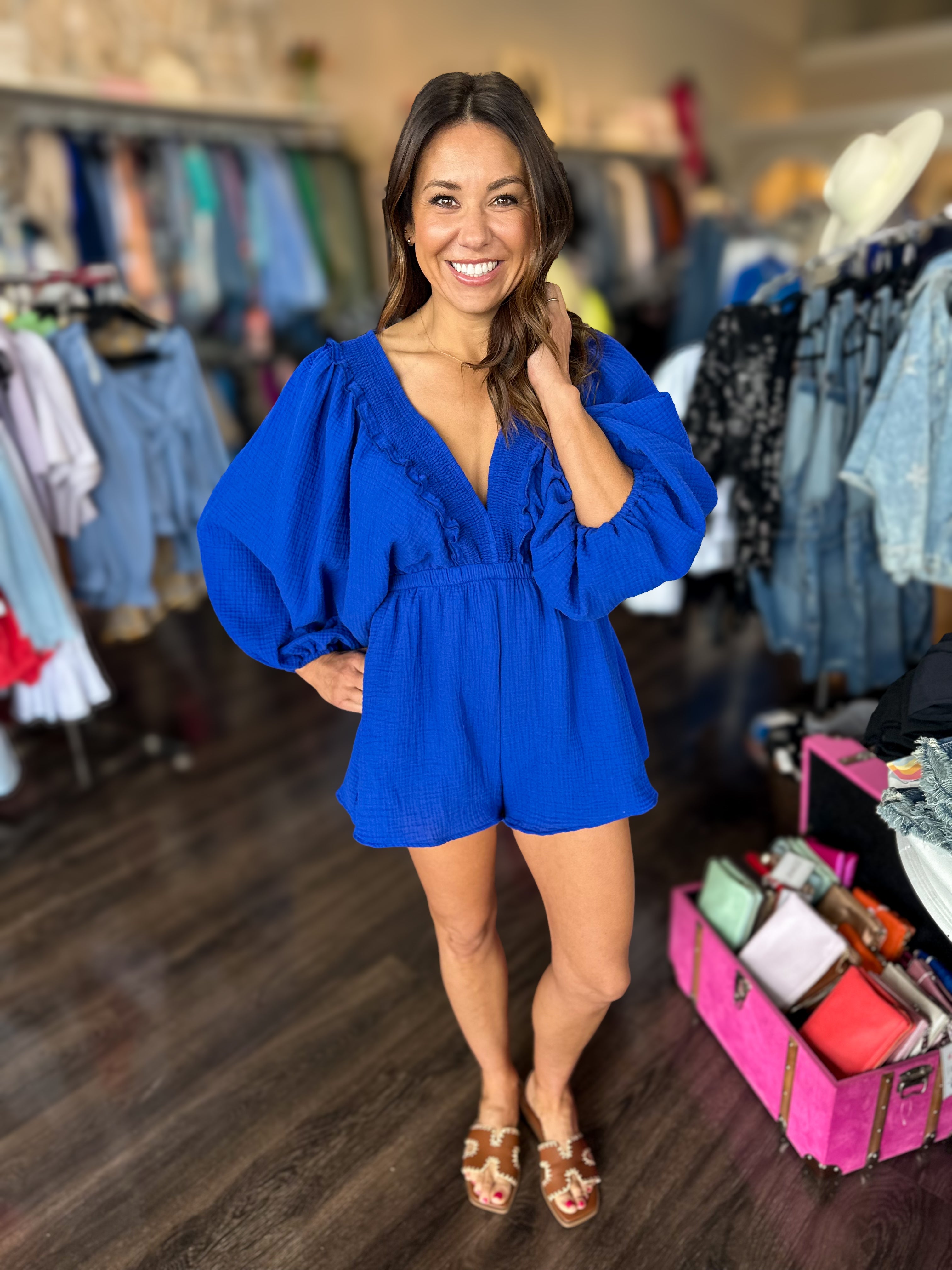 Spring Romper Remembering Spring Romper – Twisted Tulip Boutique