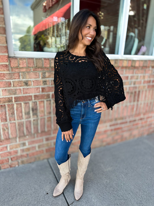 Flora Coverup Sweater