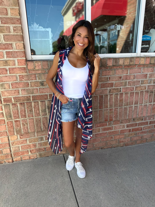 American Flag Vest