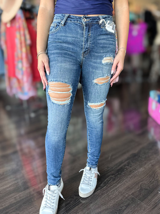 The Brynn Mid Rise Jeans