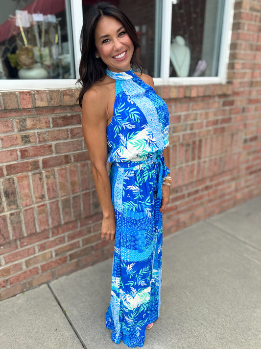 Blue Lagoon Jumpsuit