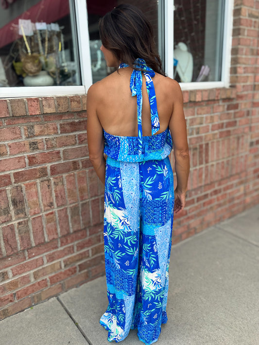 Blue Lagoon Jumpsuit