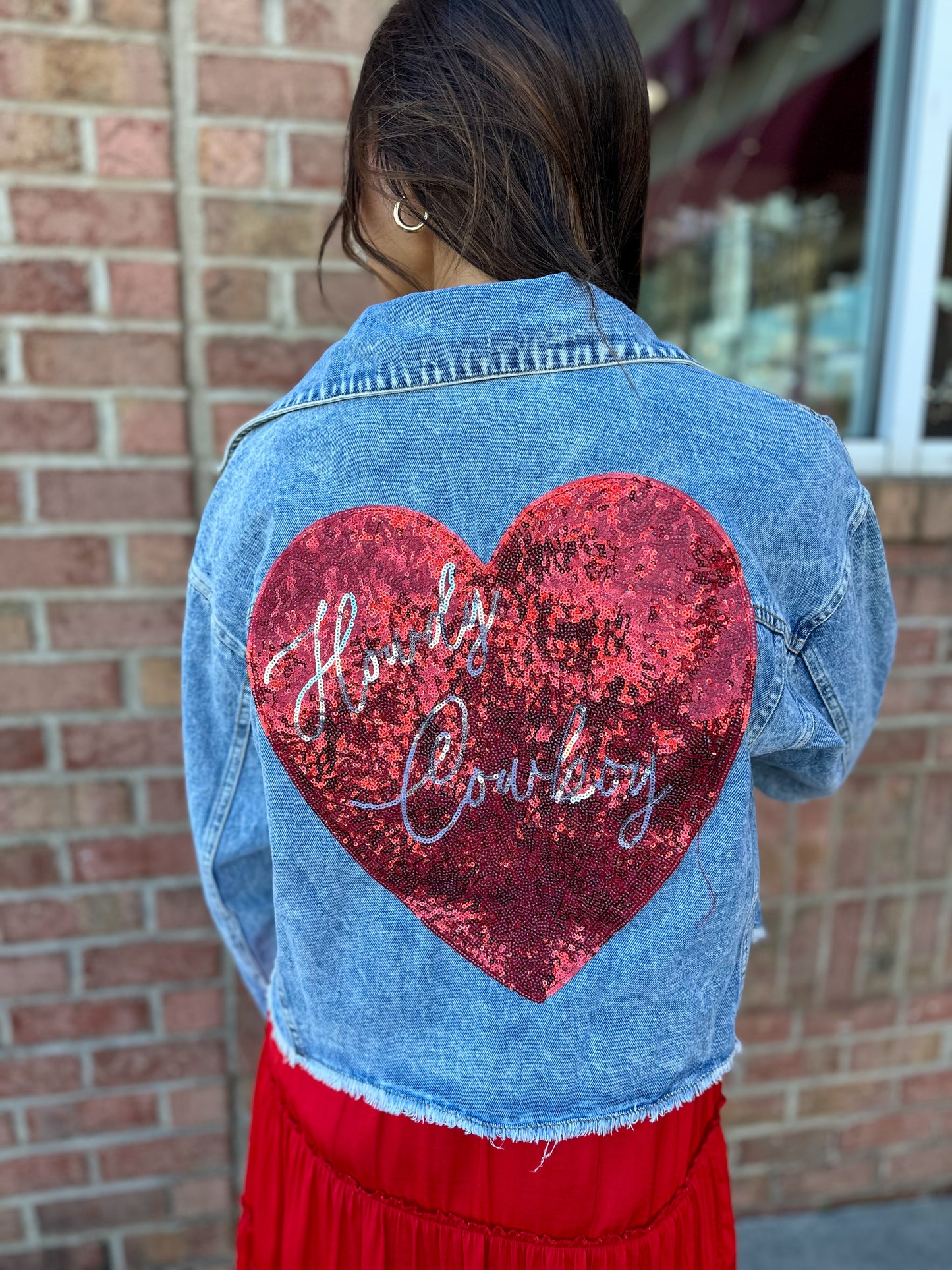 Howdy Cowboy Sequin Jacket