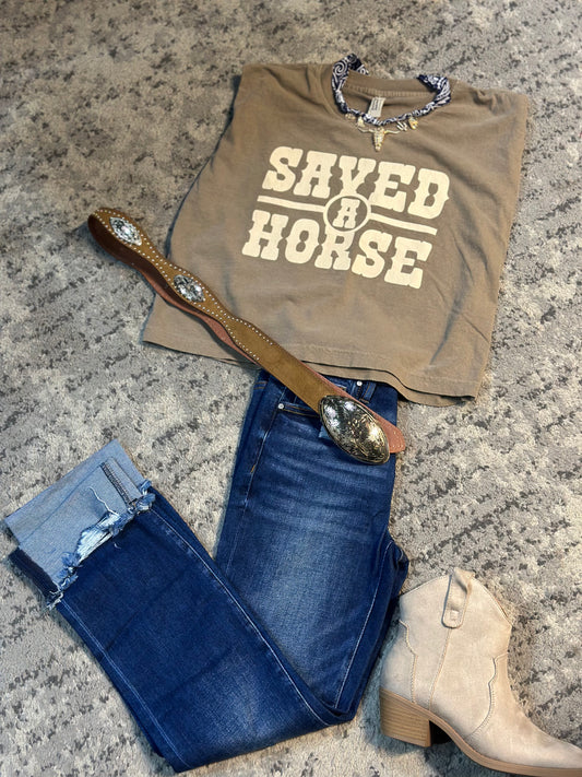 Saved A Horse Tee