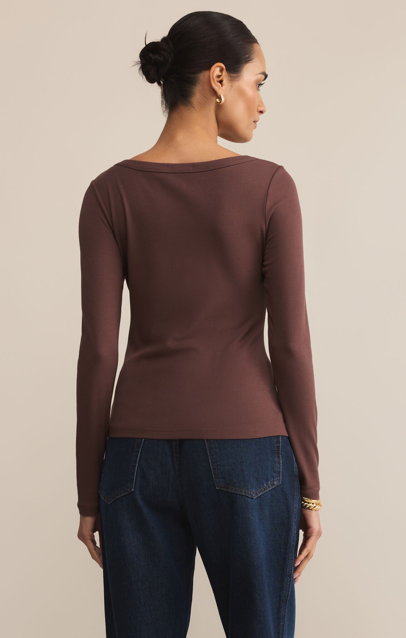 Z Supply Second Skin Scoop Neck Top