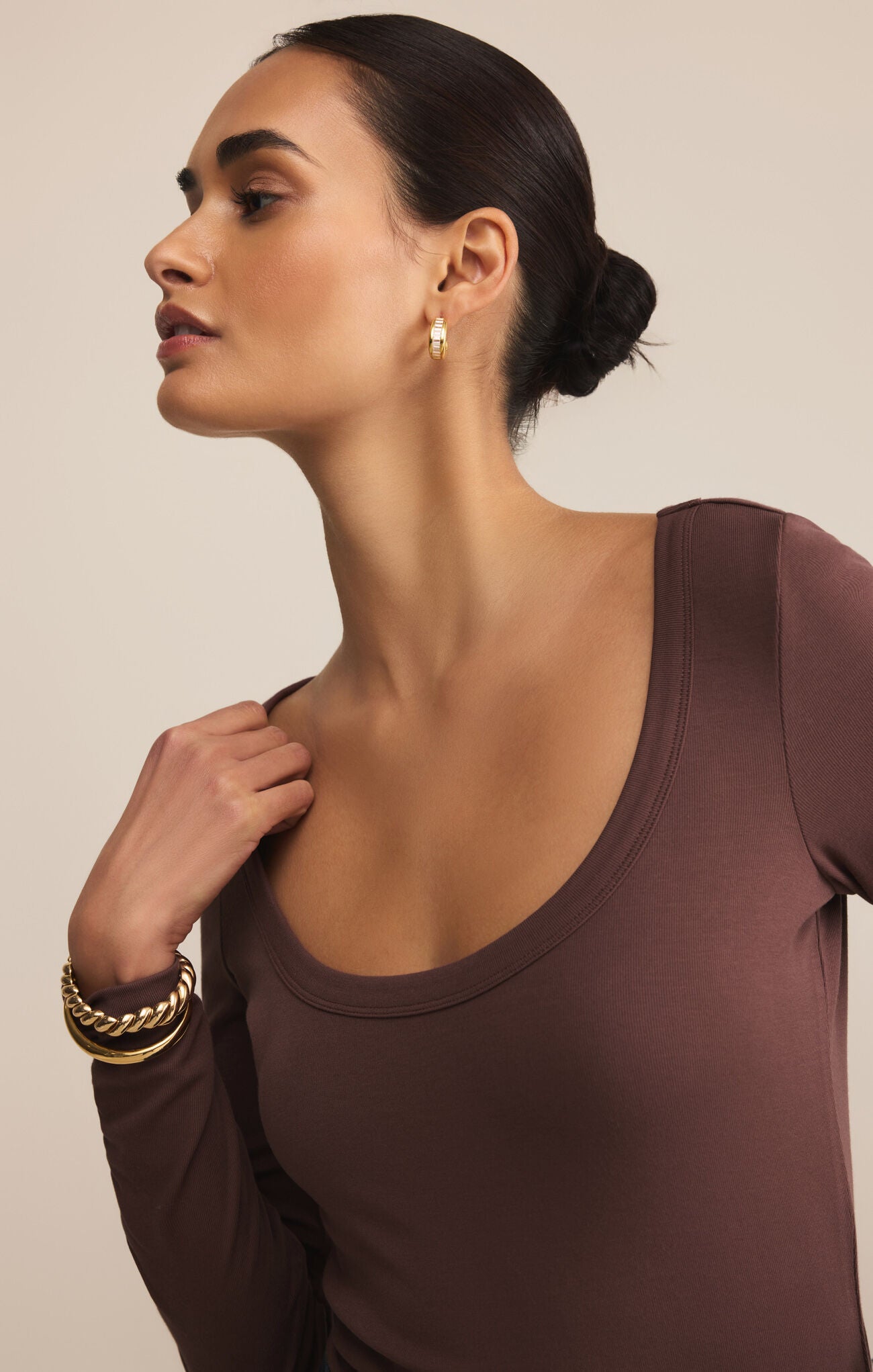 Z Supply Second Skin Scoop Neck Top