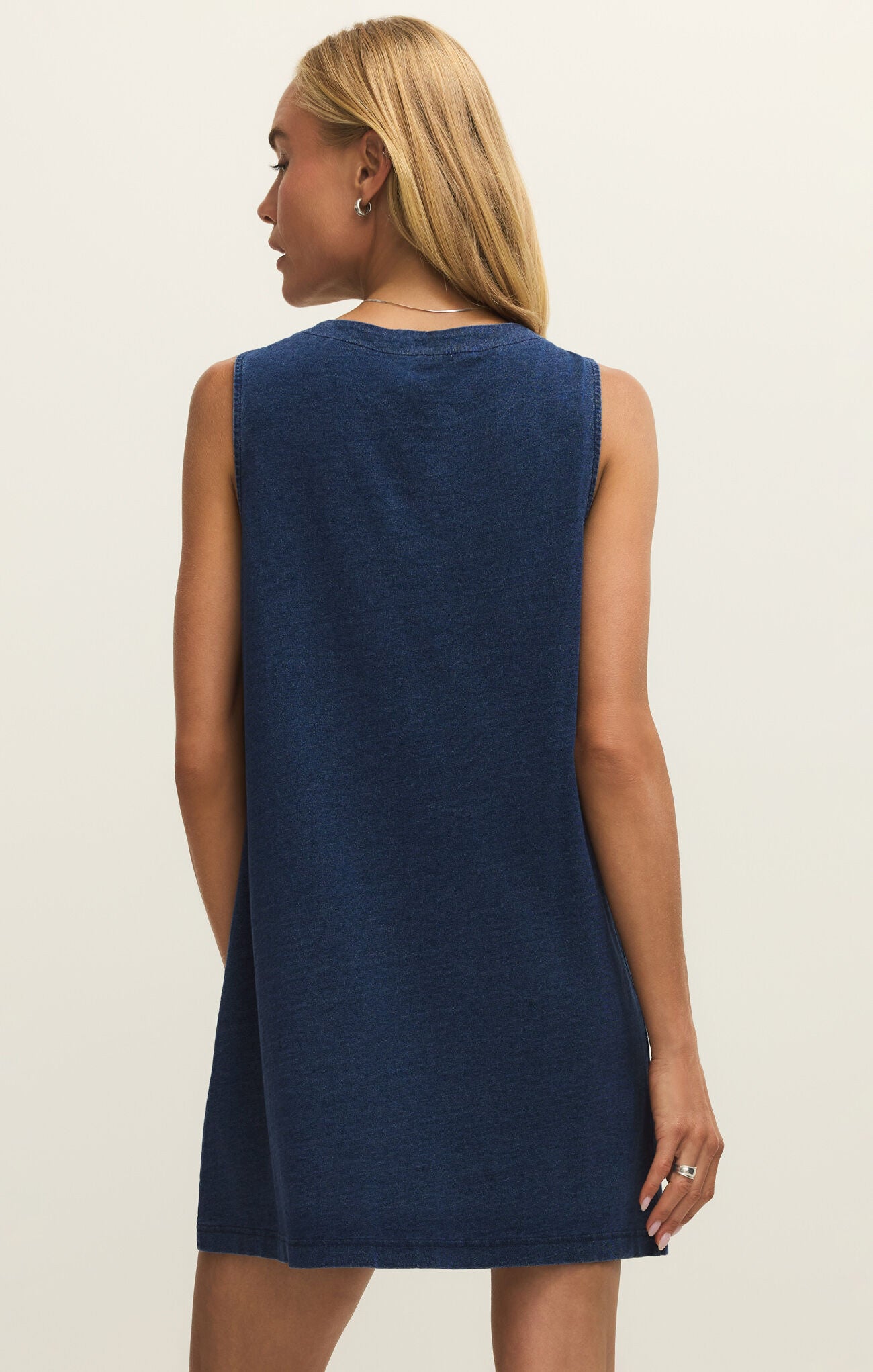 Z Supply Solane Denim Mini Dress