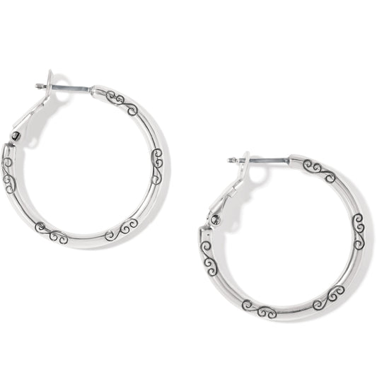 Small Earring Charm Hoops