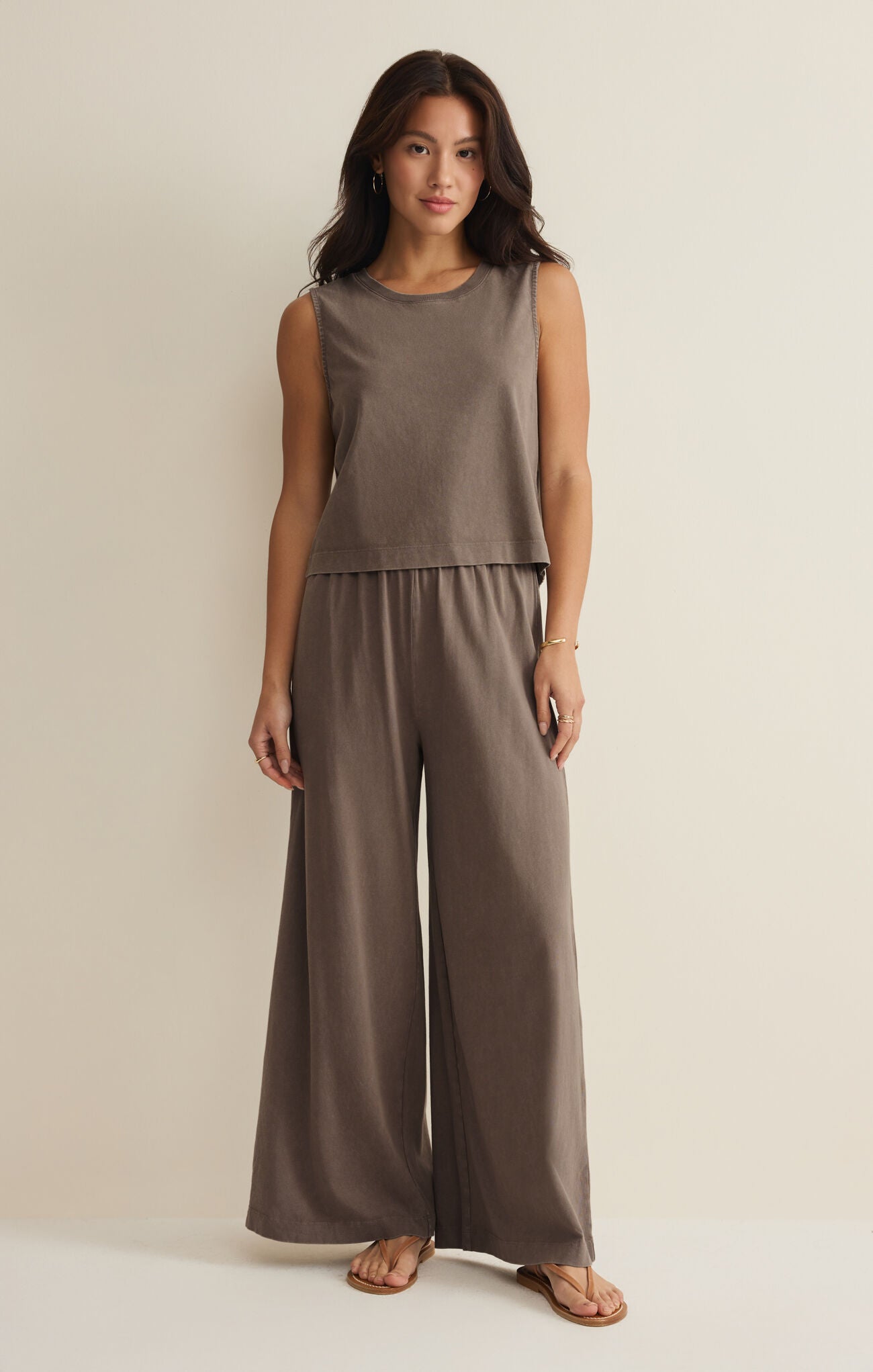 Sloane Jersey Muscle Tank