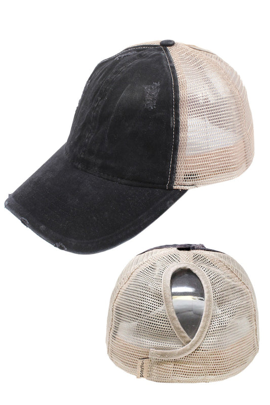 Ponytail Hat