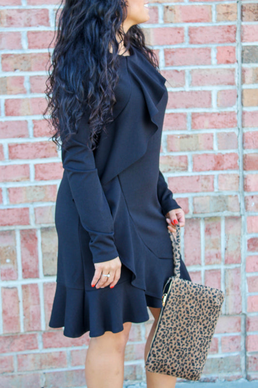 You Give Me Joy Dress (Black)