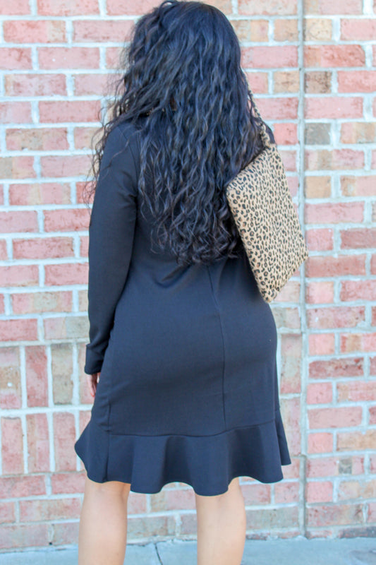 You Give Me Joy Dress (Black)