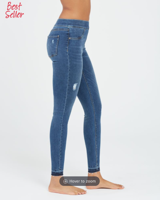 Brooklyn Industries Women's Coco High Rise Skinny Jeans in Dark Distressed  Denim